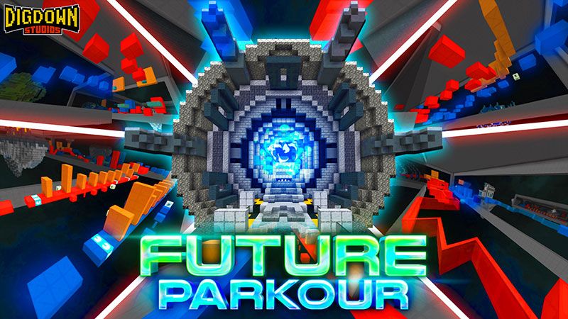 Future Parkour on the Minecraft Marketplace by Dig Down Studios