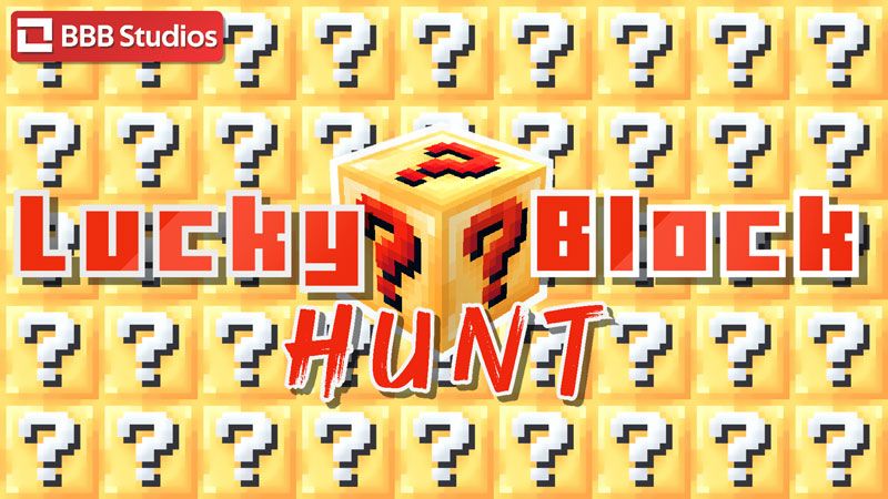 Lucky Block Hunt on the Minecraft Marketplace by BBB Studios Lucky Block Hunt on the Minecraft Marketplace by BBB Studios