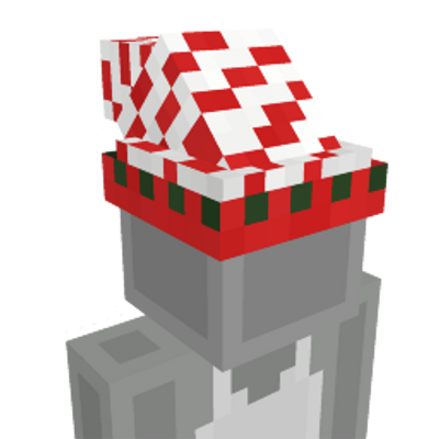 Candy Cane Hat on the Minecraft Marketplace by Shaliquinn's Schematics