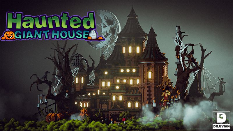 Haunted Giant House on the Minecraft Marketplace by Diluvian Haunted Giant House on the Minecraft Marketplace by Diluvian