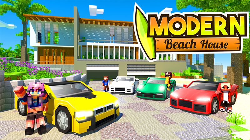 Modern Beach House on the Minecraft Marketplace by Kreatik Studios Modern Beach House on the Minecraft Marketplace by Kreatik Studios