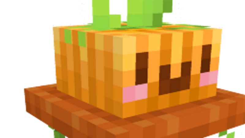 Pumpkin Hat on the Minecraft Marketplace by GoE-Craft