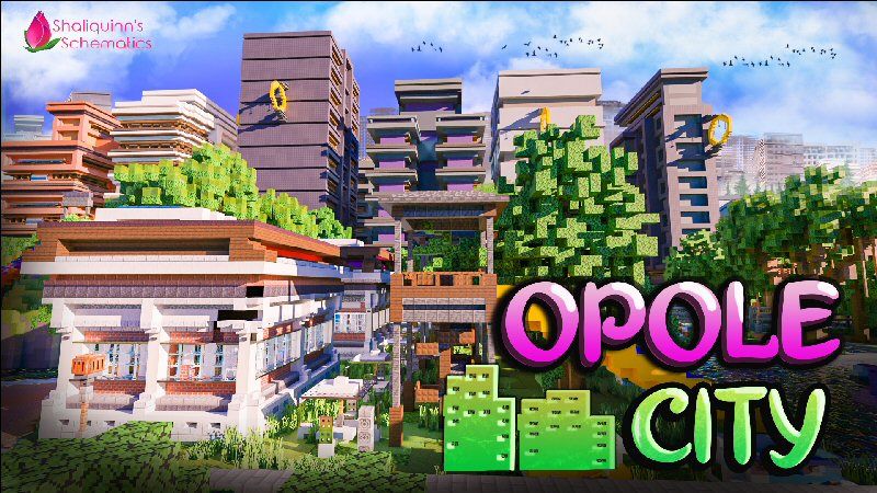 Opole City on the Minecraft Marketplace by Shaliquinn's Schematics