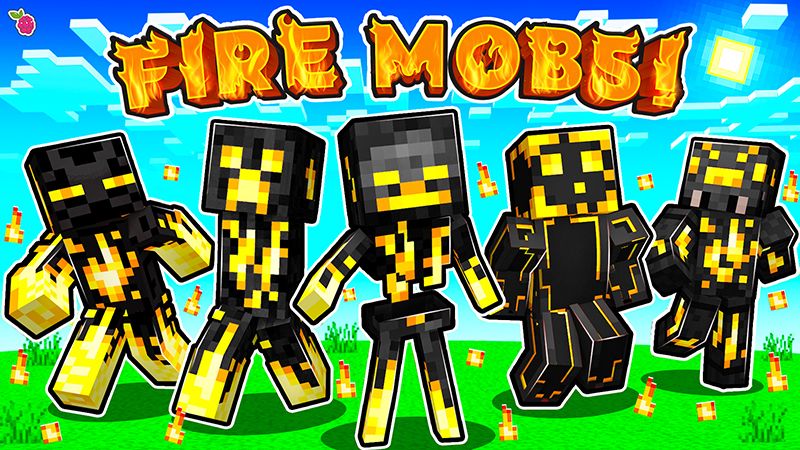 Fire Mobs on the Minecraft Marketplace by Razzleberries