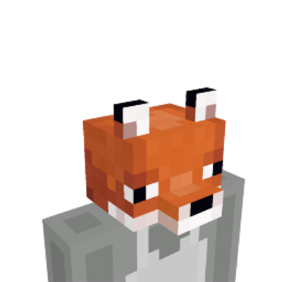 Fox Head on the Minecraft Marketplace by VoxelBlocks