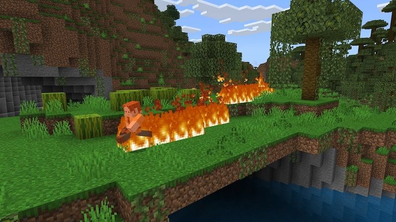 Lava Chicken Add-On by Minecraft