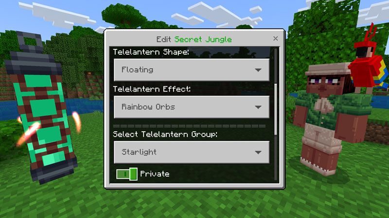 Telelanterns Add-On by Logdotzip