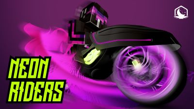 Neon Riders on the Minecraft Marketplace by Lunar Client