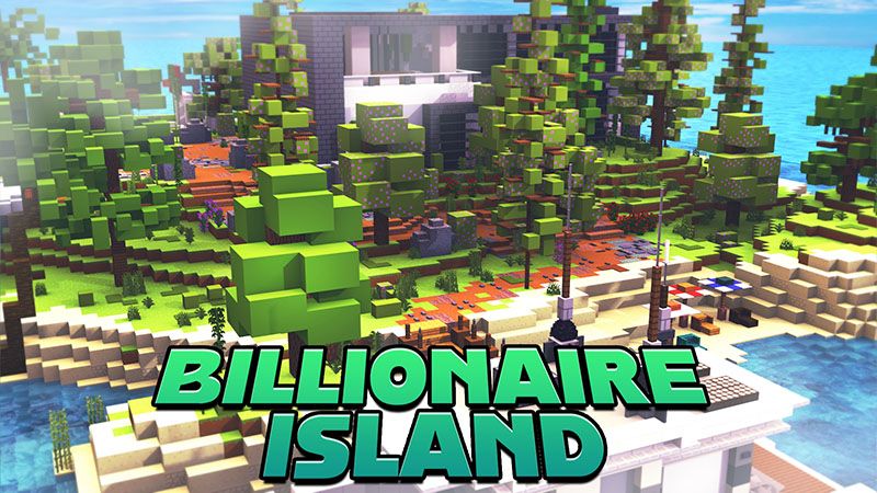 Billionaire Island on the Minecraft Marketplace by Eco Studios Billionaire Island on the Minecraft Marketplace by Eco Studios