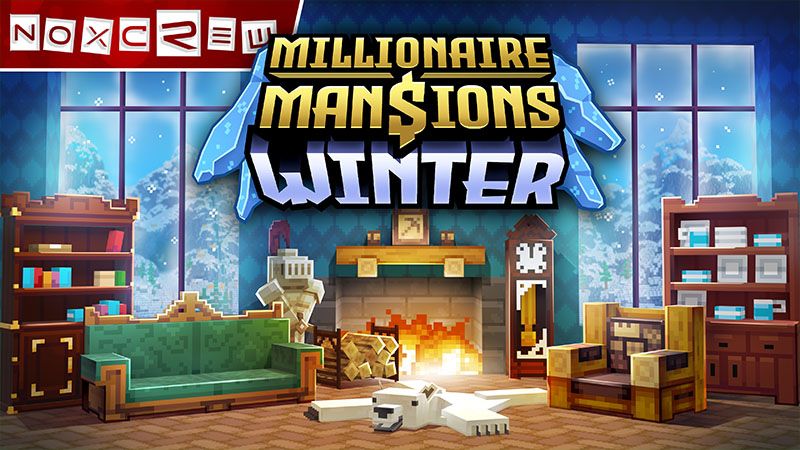 Millionaire Mansions Winter on the Minecraft Marketplace by Noxcrew
