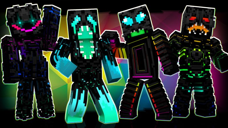 Chroma Ghouls on the Minecraft Marketplace by The Lucky Petals