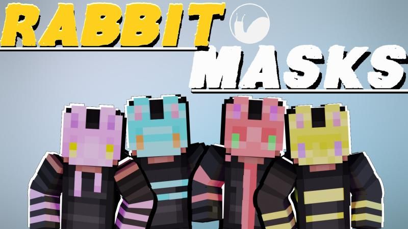 Rabbit Masks on the Minecraft Marketplace by Snail Studios Rabbit Masks on the Minecraft Marketplace by Snail Studios