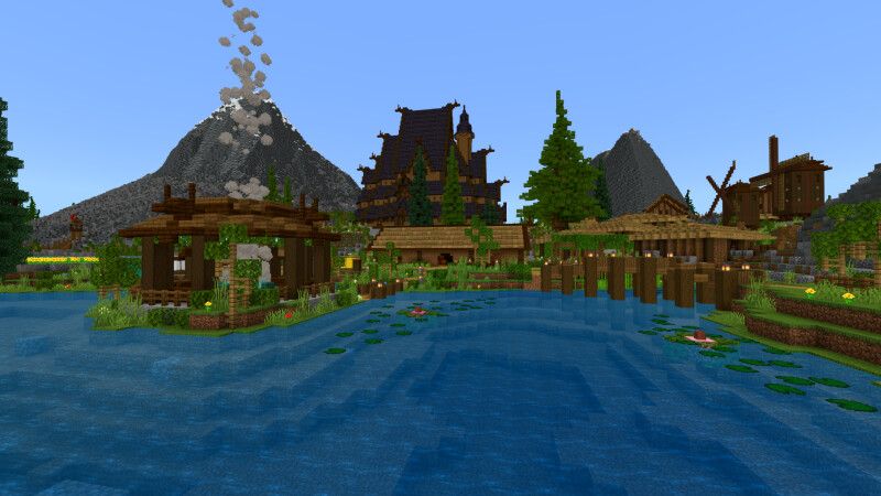 Norse Mountain Village by G2Crafted