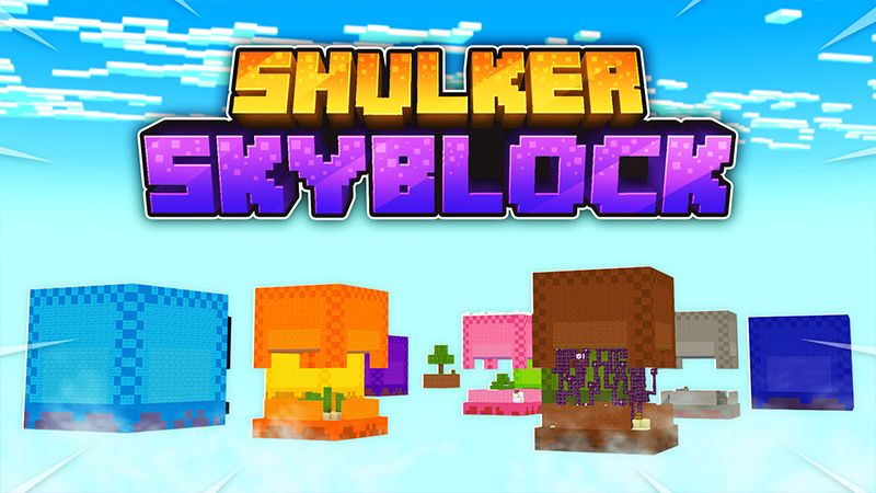 Shulker Skyblock on the Minecraft Marketplace by Pickaxe Studios Shulker Skyblock on the Minecraft Marketplace by Pickaxe Studios