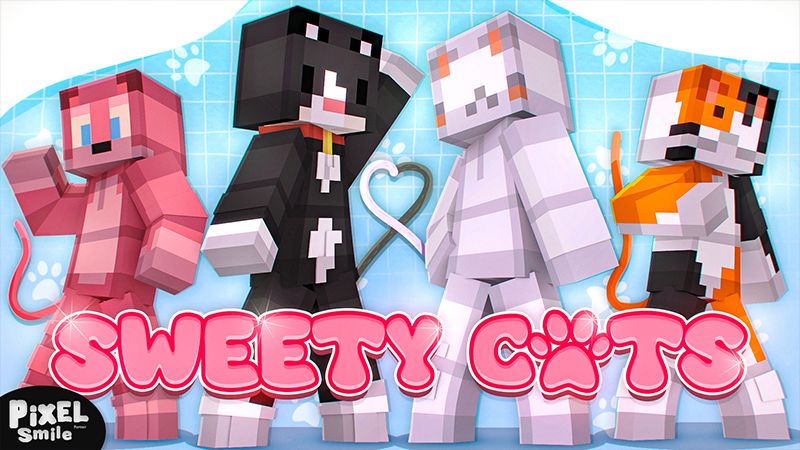 Sweety Cats on the Minecraft Marketplace by Pixel Smile Studios