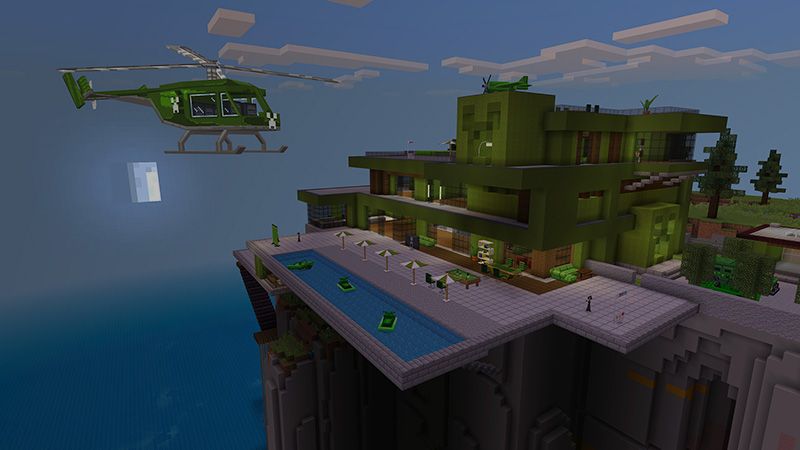 Creeper Mansion by Mine-North