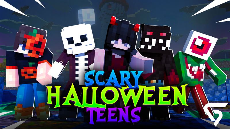 Scary Halloween Teens on the Minecraft Marketplace by Glorious Studios Scary Halloween Teens on the Minecraft Marketplace by Glorious Studios
