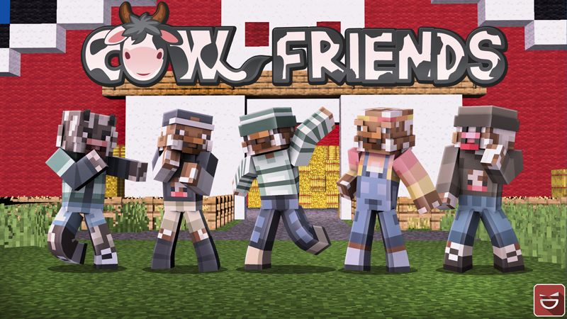 Cow Friends on the Minecraft Marketplace by Giggle Block Studios Cow Friends on the Minecraft Marketplace by Giggle Block Studios