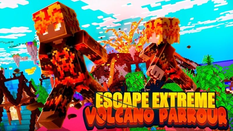 Escape Extreme Volcano Parkour on the Minecraft Marketplace by Giggle Block Studios Escape Extreme Volcano Parkour on the Minecraft Marketplace by Giggle Block Studios