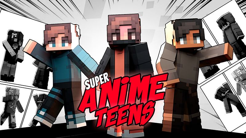 Super Anime Teens on the Minecraft Marketplace by Kuboc Studios Super Anime Teens on the Minecraft Marketplace by Kuboc Studios
