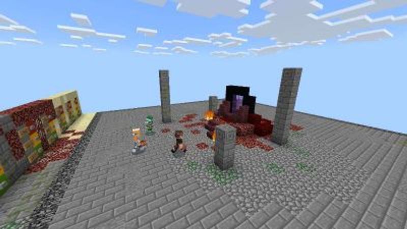 The TNT Game on the Minecraft Marketplace by Team Wooloo