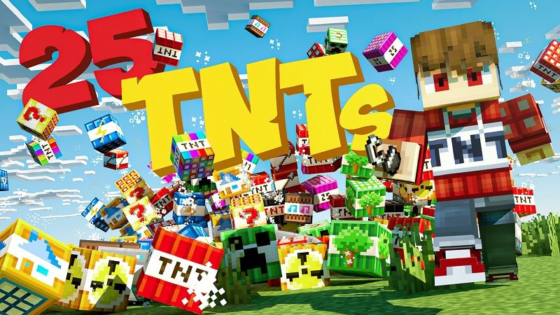 25 TNTs on the Minecraft Marketplace by BBB Studios
