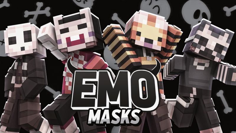 Emo Masks on the Minecraft Marketplace by HeroPixels