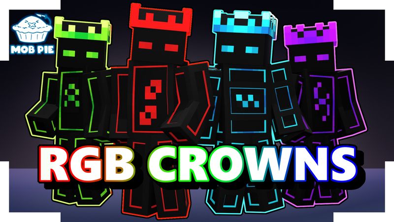 RGB Crowns on the Minecraft Marketplace by Mob Pie RGB Crowns on the Minecraft Marketplace by Mob Pie