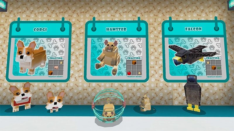 Craftable Pets Craftable Pets by Lifeboat