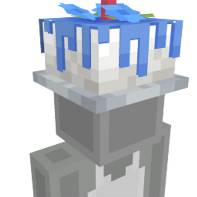Birthday Cake Hat on the Minecraft Marketplace by Enchanted