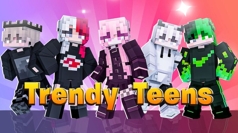 Trendy Teens on the Minecraft Marketplace by DogHouse Trendy Teens on the Minecraft Marketplace by DogHouse