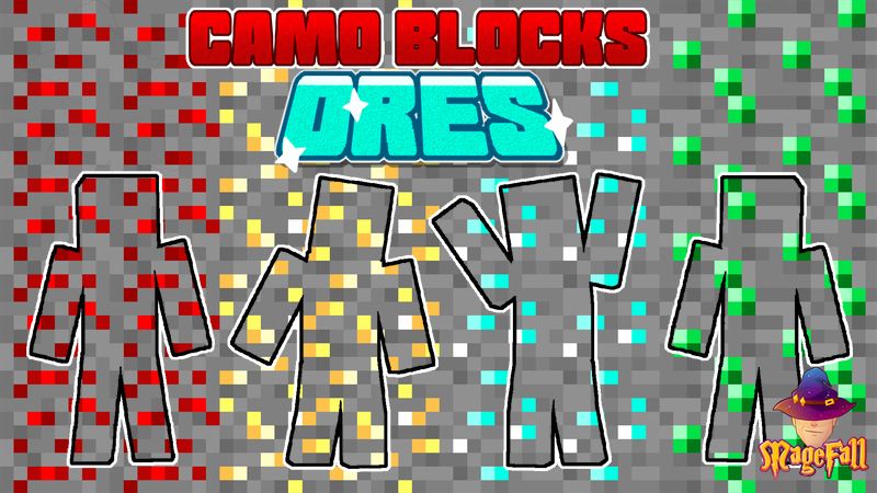 Camo Blocks Ores on the Minecraft Marketplace by Magefall