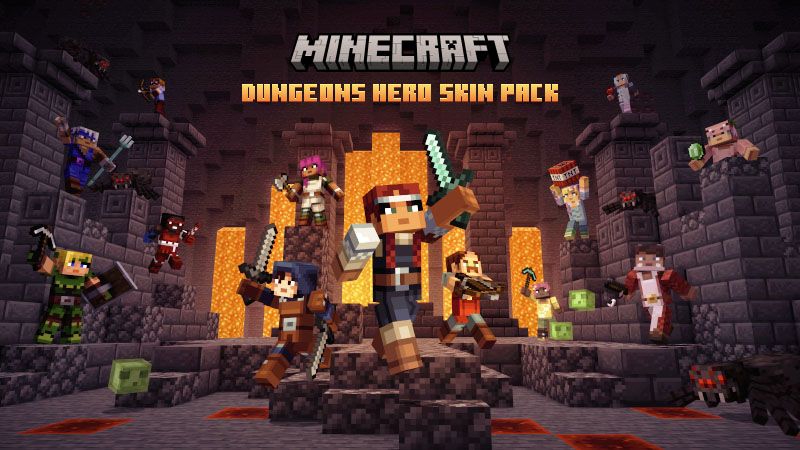 Heroes and Legends Skin Pack in Minecraft