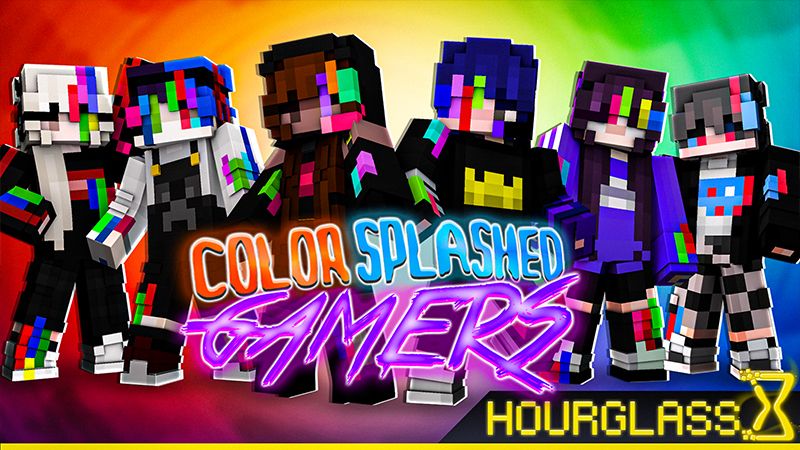 Colour Splashed Gamers on the Minecraft Marketplace by Hourglass Studios