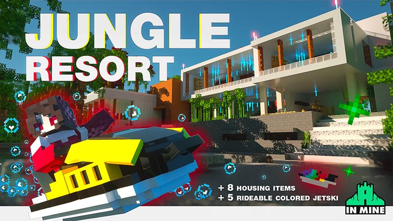 Jungle Resort on the Minecraft Marketplace by In Mine Jungle Resort on the Minecraft Marketplace by In Mine