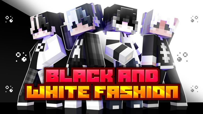 Black and White Fashion on the Minecraft Marketplace by Meraki