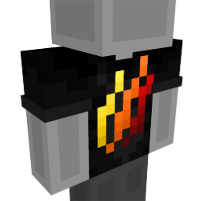Prestons Fire Shirt on the Minecraft Marketplace by Meatball Inc