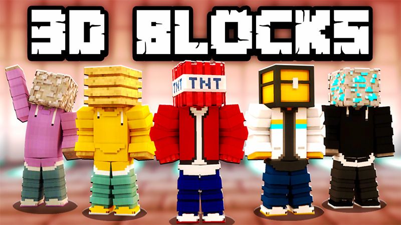 3D Blocks on the Minecraft Marketplace by KA Studios 3D Blocks on the Minecraft Marketplace by KA Studios