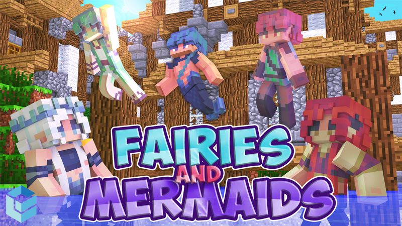 Fairies and Mermaids on the Minecraft Marketplace by Entity Builds