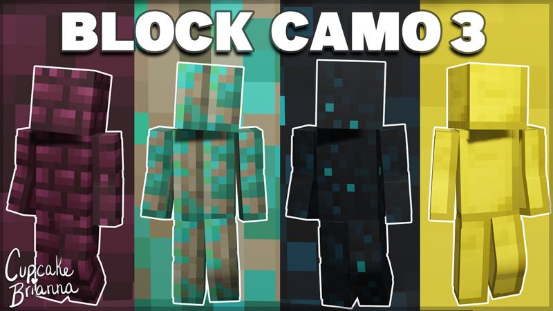 Block Camo 3 Skin Pack on the Minecraft Marketplace by CupcakeBrianna