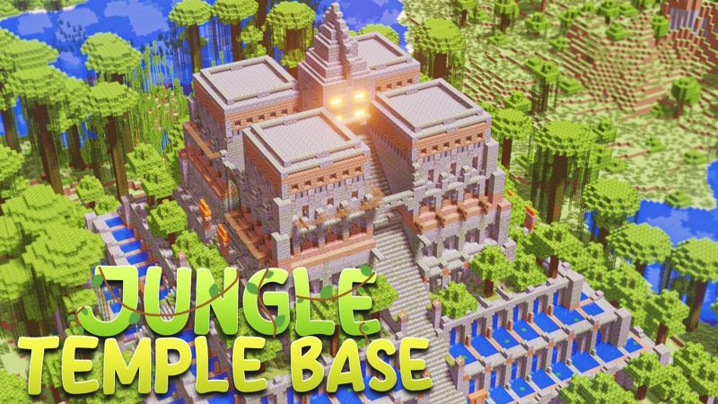 Jungle Temple Base on the Minecraft Marketplace by Pixell Studio