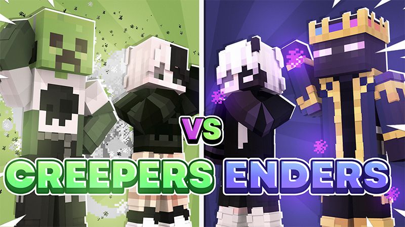 Creepers vs Enders on the Minecraft Marketplace by AquaStudio Creepers vs Enders on the Minecraft Marketplace by AquaStudio