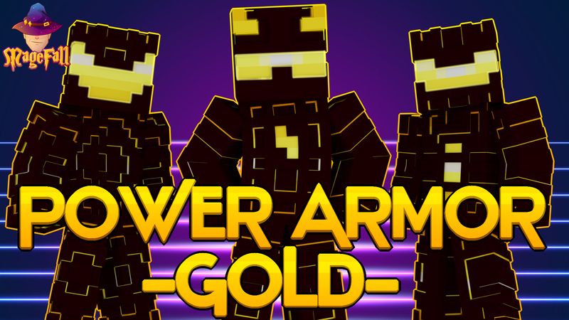 Power Armor Gold on the Minecraft Marketplace by Magefall