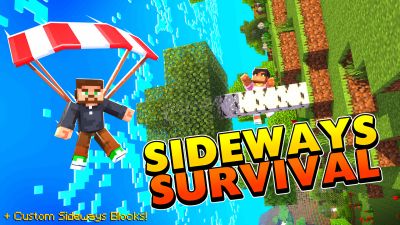 SURVIVAL BUT IT IS SIDEWAYS on the Minecraft Marketplace by Maca Designs