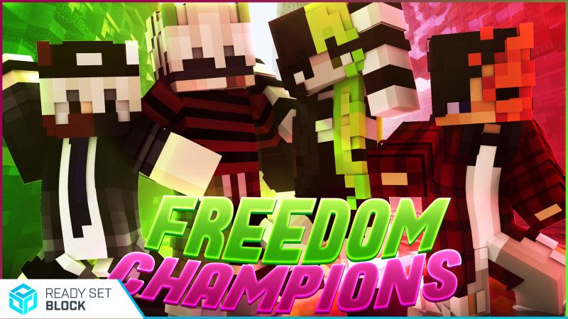 Freedom Champions on the Minecraft Marketplace by Ready, Set, Block! Freedom Champions on the Minecraft Marketplace by Ready, Set, Block!