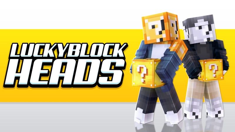 Lucky Block Heads on the Minecraft Marketplace by Nitric Concepts Lucky Block Heads on the Minecraft Marketplace by Nitric Concepts
