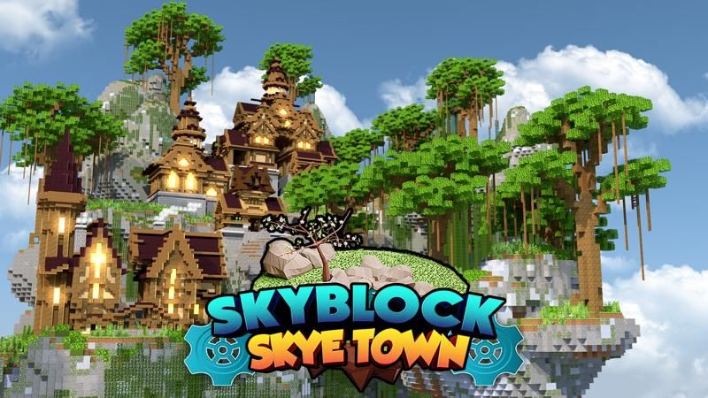 Skyblock Skye Town on the Minecraft Marketplace by Waypoint Studios Skyblock Skye Town on the Minecraft Marketplace by Waypoint Studios