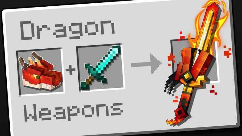 Dragon Weapons on the Minecraft Marketplace by Cubed Creations
