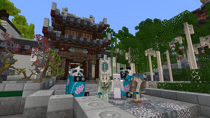 Chinese Garden Mash-up by LinsCraft