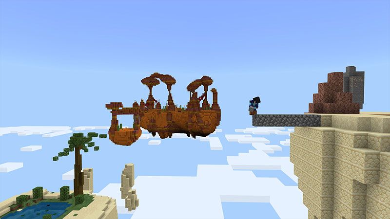 Desert Skyblock by Gearblocks